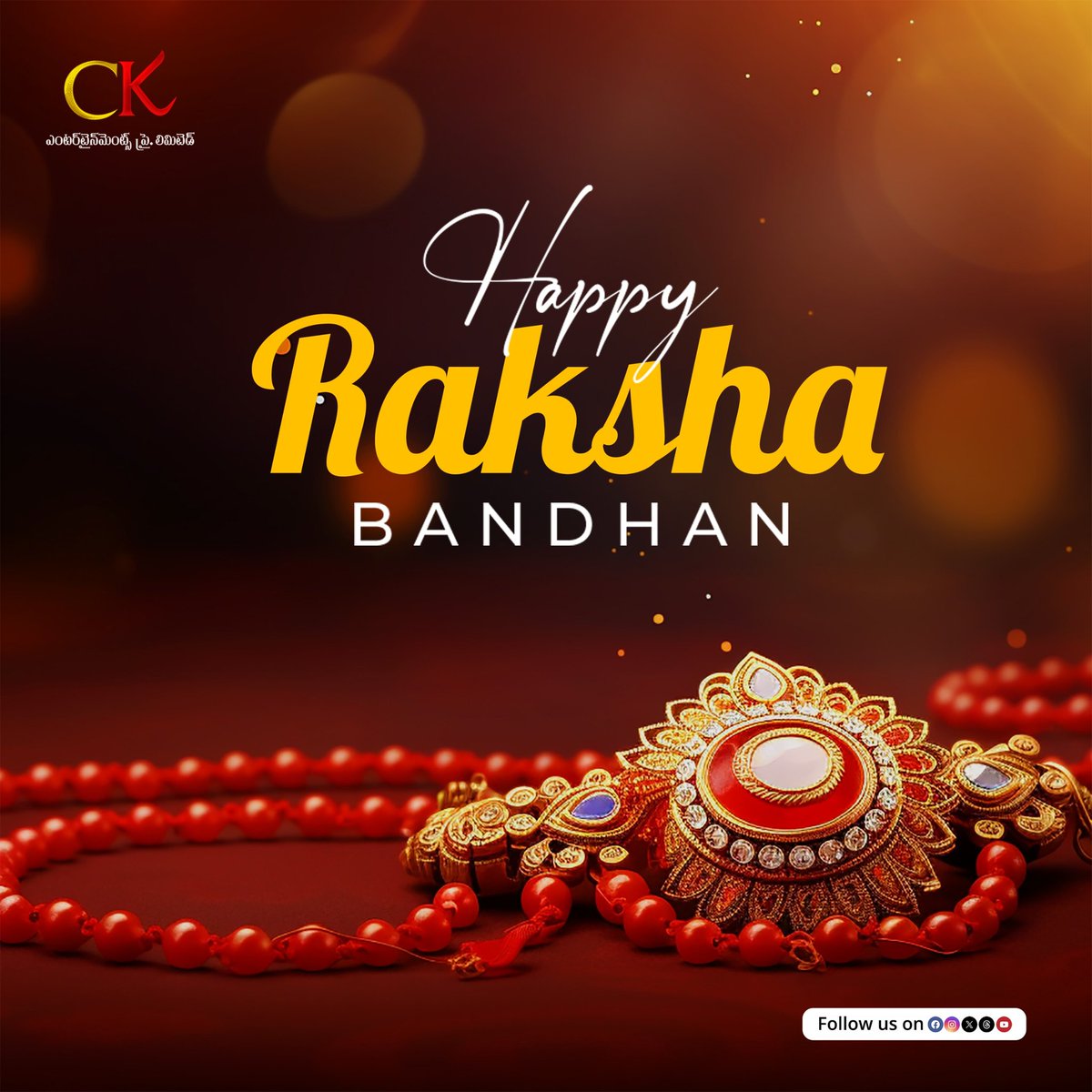 Celebrating the timeless bond of love and protection between siblings!👫🫶 May your #RakshaBandhan be filled with joy and blessings!!❤️✨

#HappyRakshaBandhan #RakshaBandhan2024 #Rakhi
