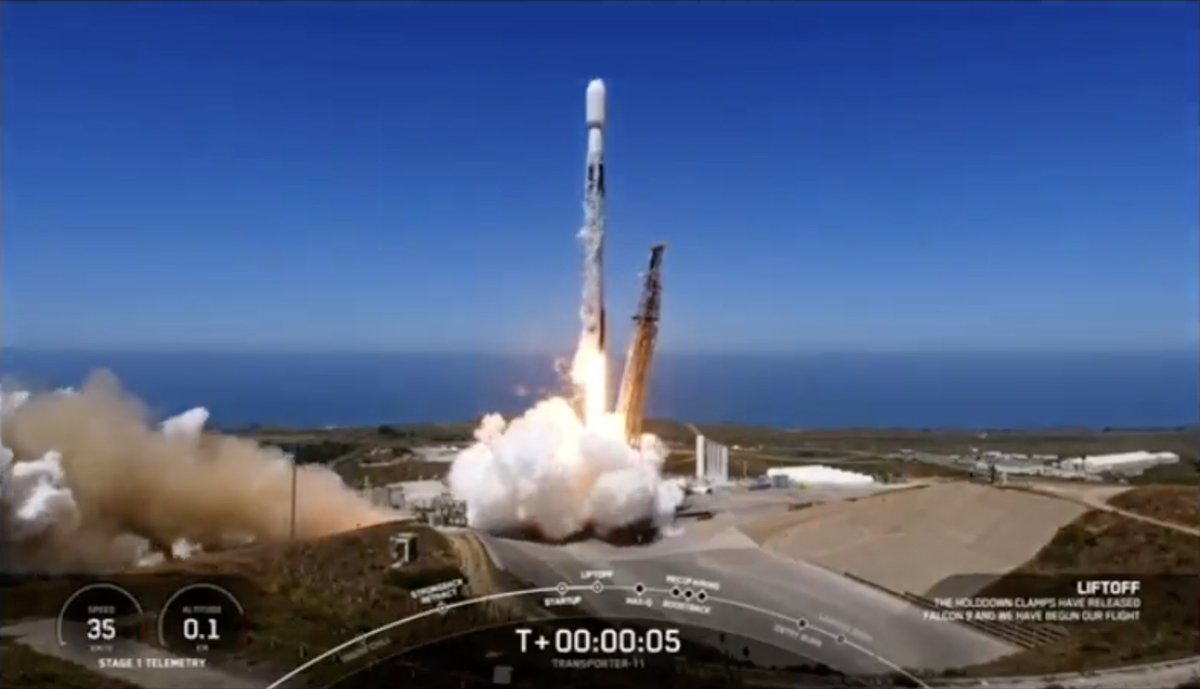 Lot Fourteen (@lotfourteen) on Twitter photo 🚀 South Australia's own satellite — Kanyini has successfully launched aboard a SpaceX rocket from the United States! Congrats to <a href="/SmartSatCRC/">SmartSatCRC</a>, <a href="/SASIC_Aus/">SASIC</a>, <a href="/inovortech/">Inovor Technologies</a>, and <a href="/MyriotaGlobal/">Myriota</a> on this milestone achievement! Read more: lnk.bio/s/b6b13
📸 Courtesy of SpaceX 🚀 South Australia's own satellite — Kanyini has successfully launched aboard a SpaceX rocket from the United States! Congrats to <a href="/SmartSatCRC/">SmartSatCRC</a>, <a href="/SASIC_Aus/">SASIC</a>, <a href="/inovortech/">Inovor Technologies</a>, and <a href="/MyriotaGlobal/">Myriota</a> on this milestone achievement! Read more: lnk.bio/s/b6b13
📸 Courtesy of SpaceX