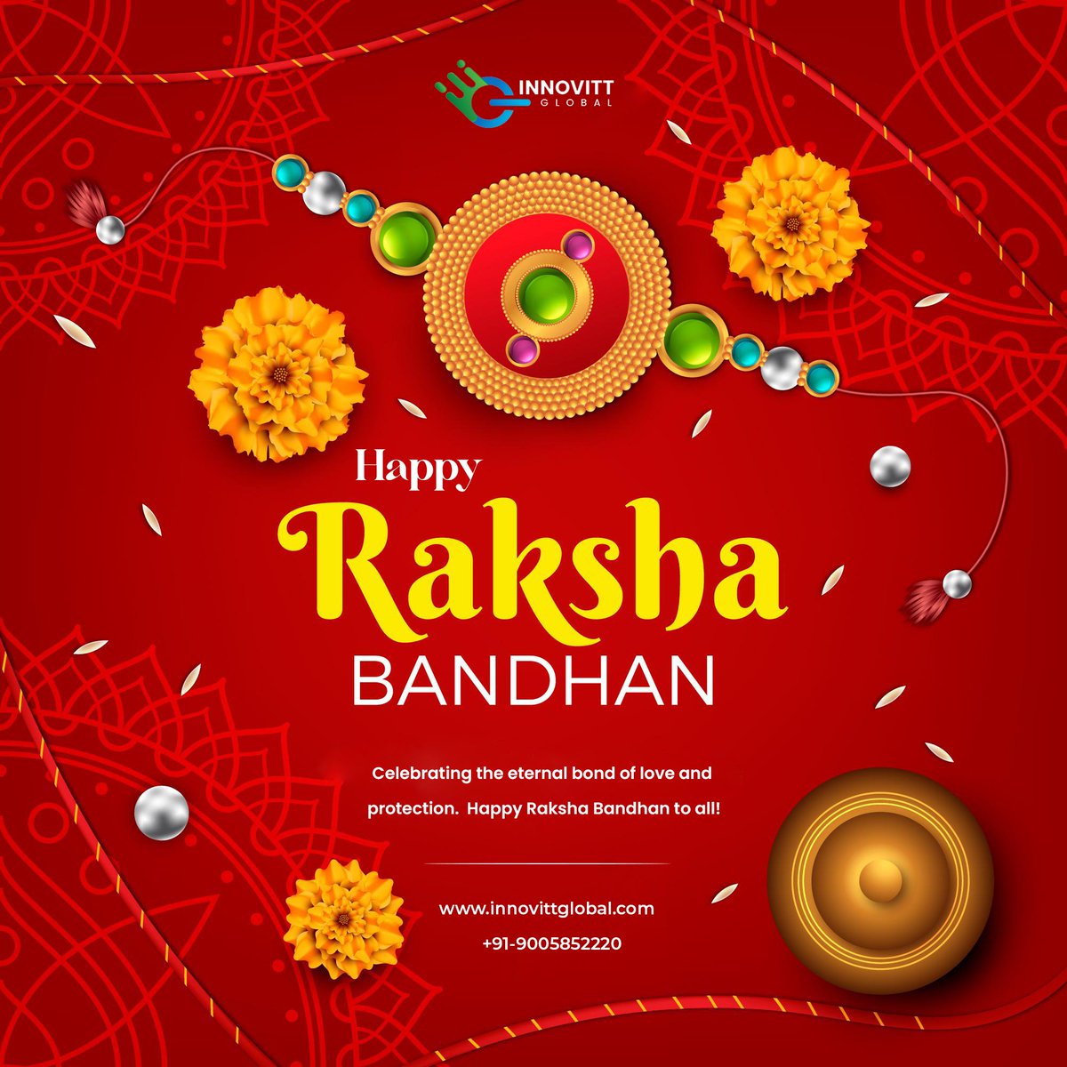 innovittglobal's tweet photo. Raksha Bandhan is a celebration of the unique bond between siblings. Let's take a moment to appreciate the love and support that define our relationship. Wishing everyone a Happy Raksha Bandhan!

Visit our website: https://t.co/Q7uvSJa5gF
📞+91-9005852220

#rakshabandhan2024 https://t.co/gIYl1of7GH