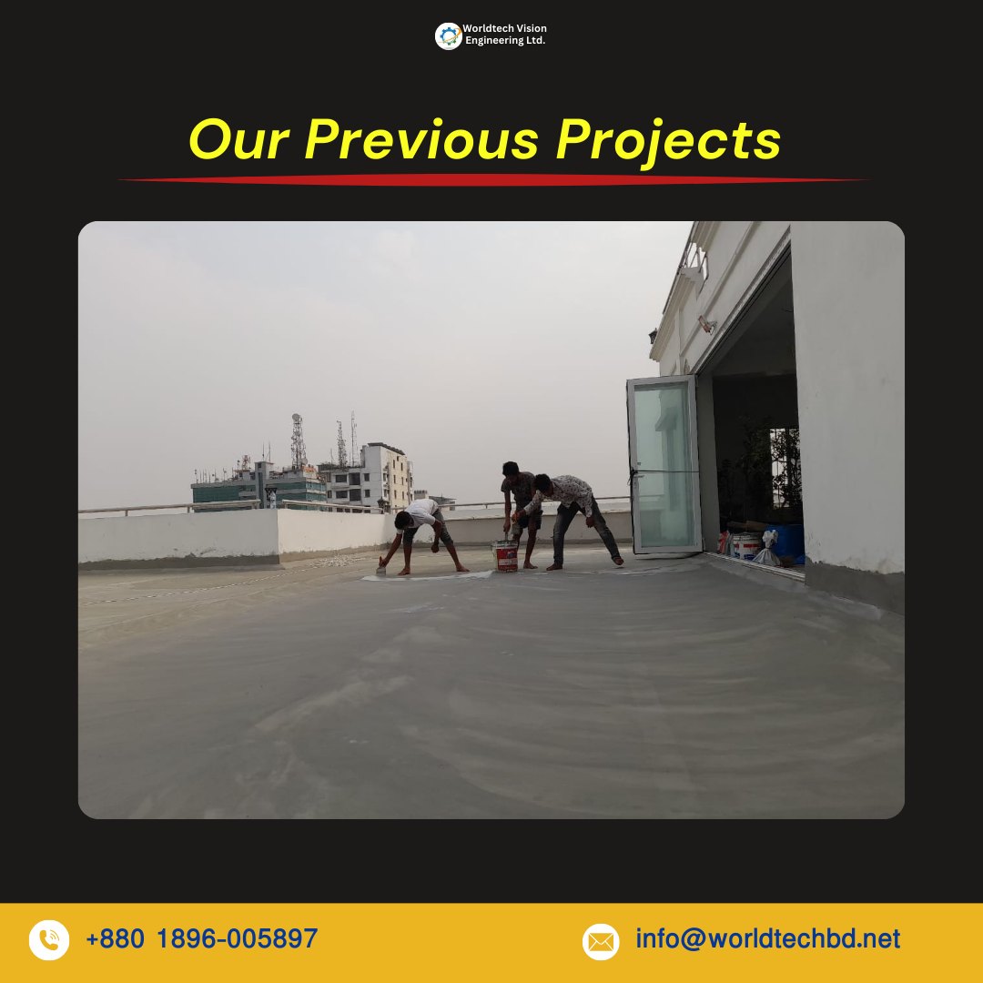 worldtechengltd's tweet image. Hey @everyone, We are a Flooring Solutions, Waterproofing and Heatproofing Company in Bangladesh.

আমাদের কমপ্লিট করা প্রুজেক্ট আলহামদুলিল্লাহ !!!📷
উনারা আমাদের কাজে খুবই সন্তুষ্ট !

#worldtech #happycustomer #superconcrete #workproject
✍Contact Us:
📞Call- +88 01896-005897