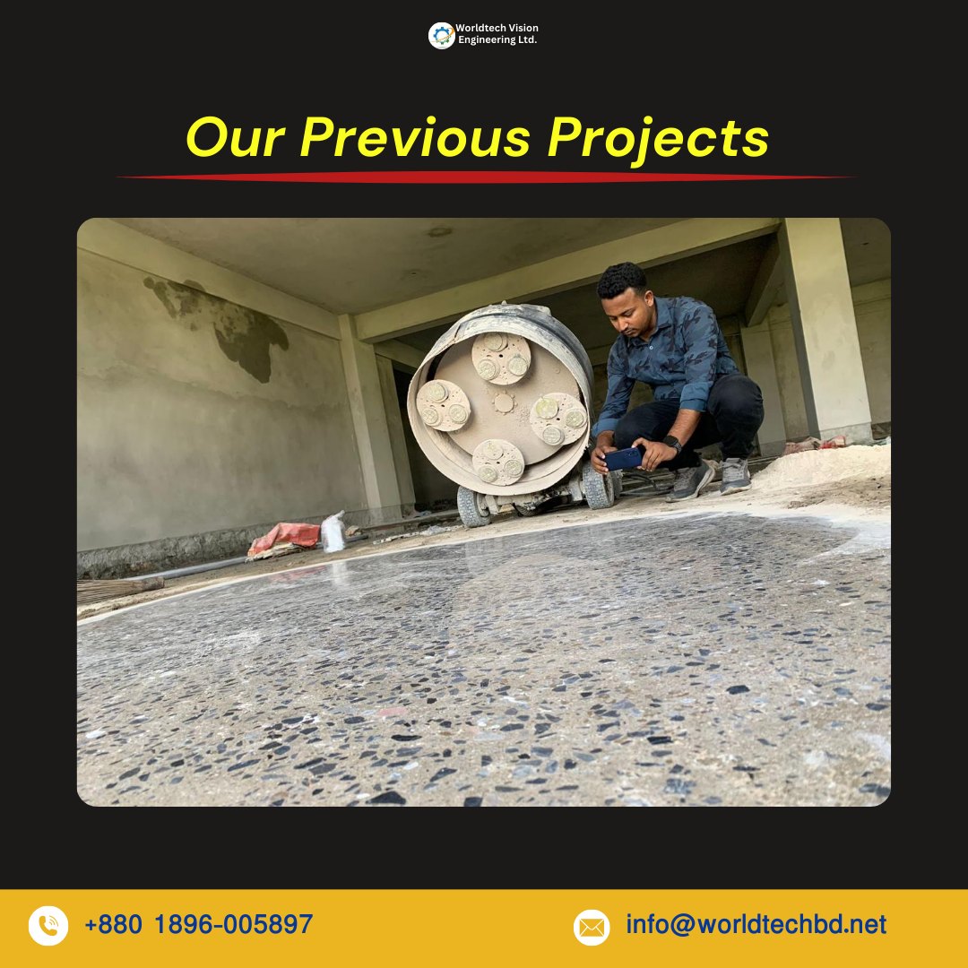 worldtechengltd's tweet image. Hey @everyone, We are a Flooring Solutions, Waterproofing and Heatproofing Company in Bangladesh.

আমাদের কমপ্লিট করা প্রুজেক্ট আলহামদুলিল্লাহ !!!📷
উনারা আমাদের কাজে খুবই সন্তুষ্ট !

#worldtech #happycustomer #superconcrete #workproject
✍Contact Us:
📞Call- +88 01896-005897