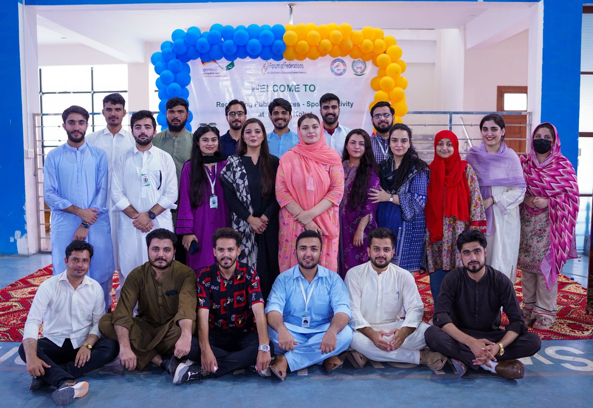 YoLoGoPak's tweet photo. Exciting day at Kohat, a perfect mix of competition, fun, and community collaboration. YoLoGo with support of @LGKPGovt and @FoF organized Table Tennis &amp; Badminton matches in the event “Reclaiming Public Spaces – Sports Activity” in Kohat Sport Complex. https://t.co/OGVOYJmBb8