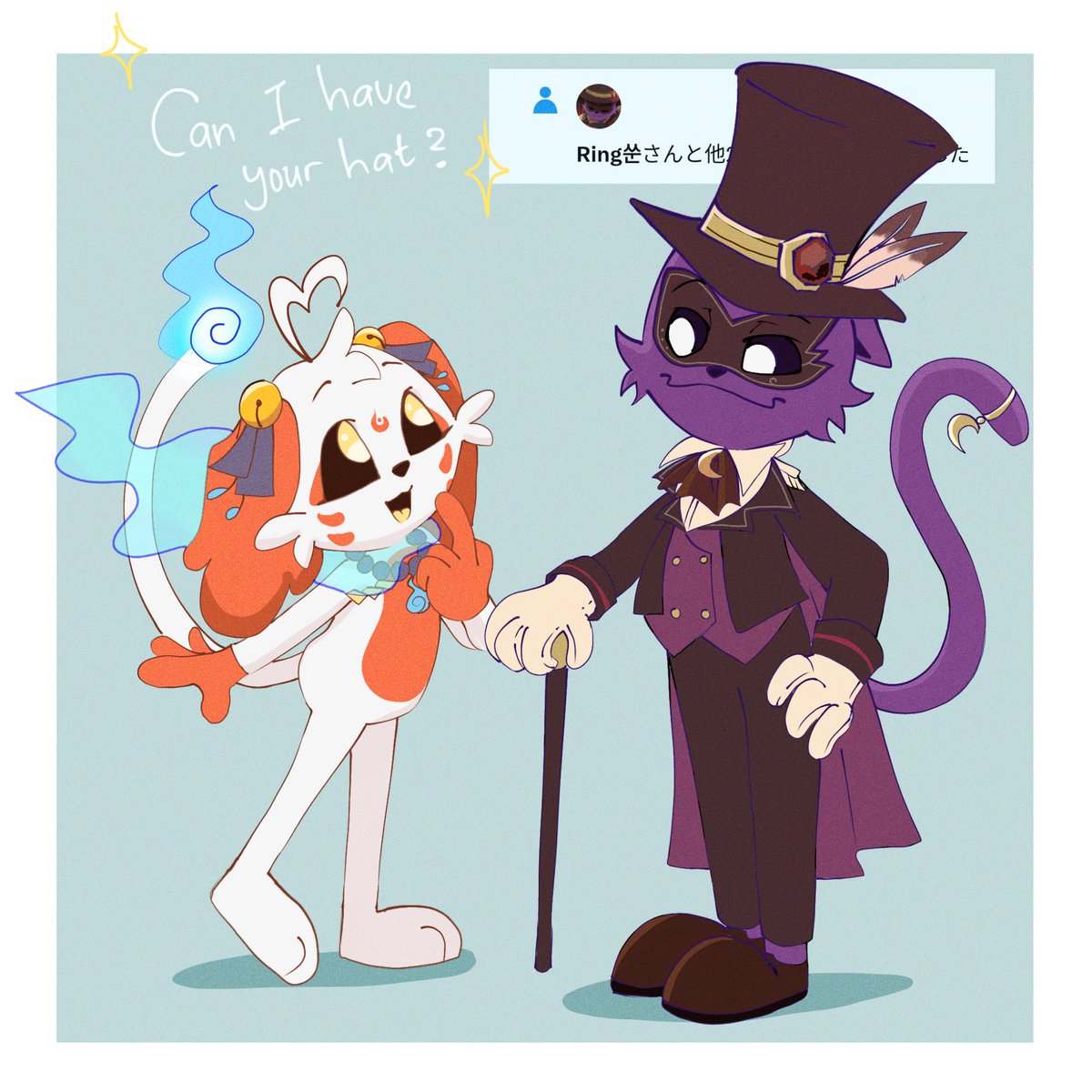 The phantom thief of love is a glass cannon (by @huzinoooP) [JP story NPC]  : r/BlueArchive, image size:1200x1200