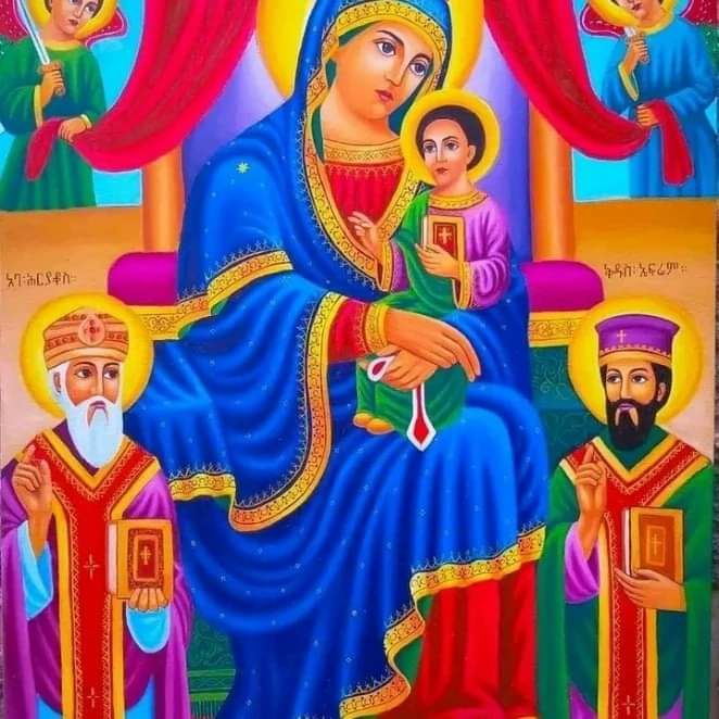 ✨እንኳን አደረሰን

🌷ማርያም ድንግል እመ ረከብኩኪ:
ሐዘነ ልብየ እነግረኪ:
በገዳምኑ ወበዓት ኀበ ኀሠሥኩኪ:
 እግዝእትየ ማርያም እጼውእ ስመኪ:
ቀውምየ ኀበ ሀሎኩ አስተርእይኒ ገጸኪ
ወኀበ ስእለትየ ካዕበ ጸልዊ እዝነኪ።

🌿