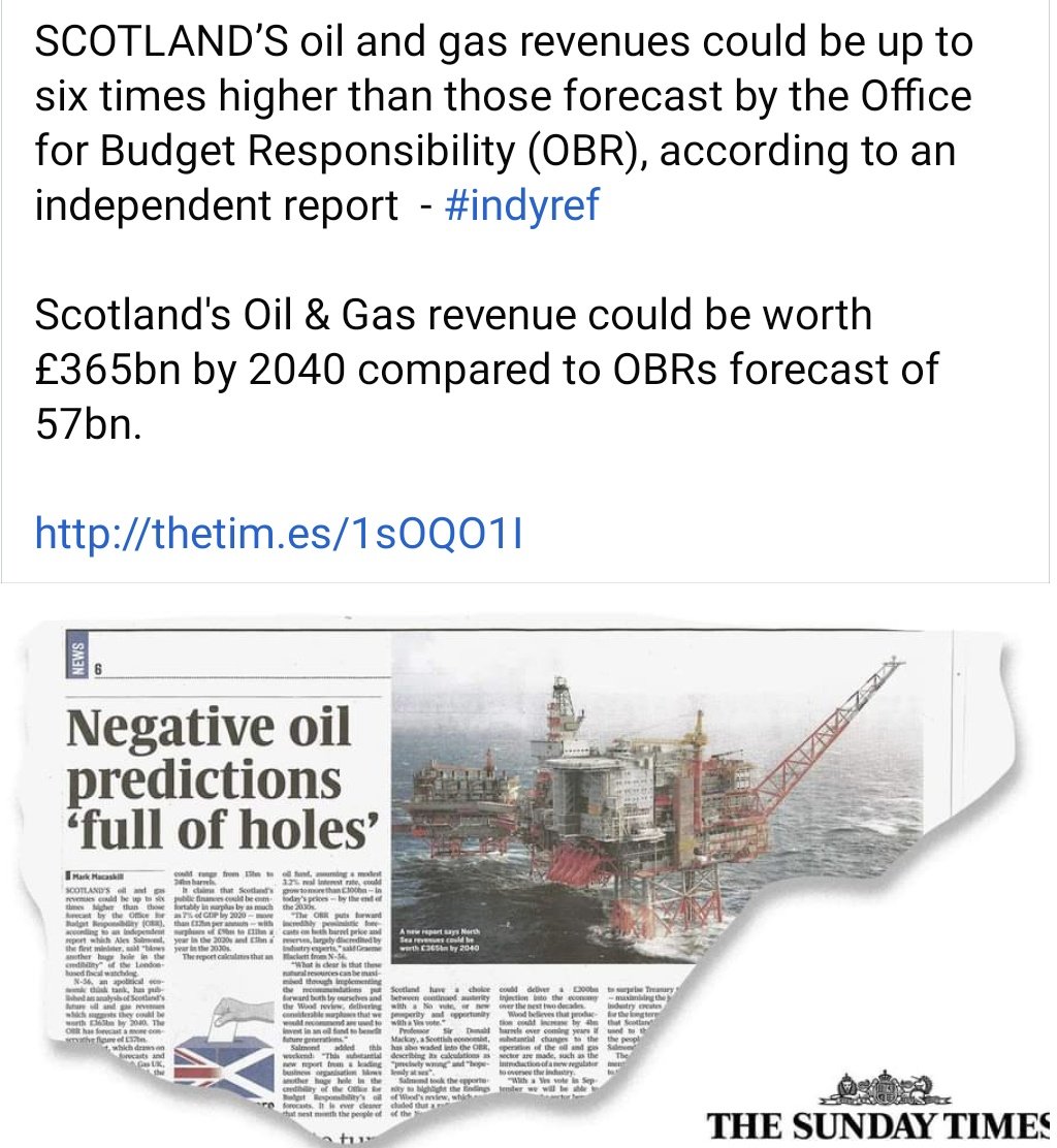 <a href="/BBCNews/">BBC News (UK)</a> They lied in 1974 and hid the McCrone Report from the people of Scotland...

In 2014 they said the oil and gas would run out in 5 years...

They're lying again today in 2024...

WAKE UP SCOTLAND!

#ScottishIndependence