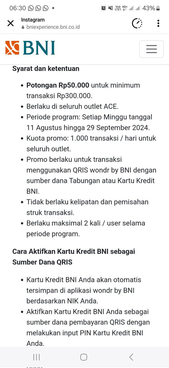 nadiaaaaakh's tweet photo. @BNICustomerCare Min ingin bertanya, untuk promo ini (ACE by wondr bni) apakah sumber dana tabungan yg dimaksud itu berupa tabungan taplus ya? https://t.co/qzvGRHlRp7