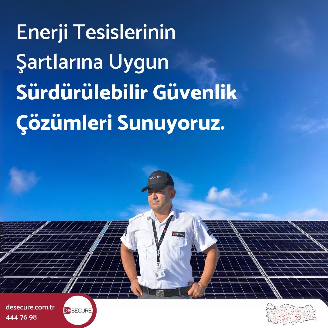 Desecure_tr's tweet photo. Enerji tesislerinin sürekli üretimini sağlayan çözümlerimiz ve hizmetlerimizle sürdürülebilir güvenlik sağlıyoruz.

#Desecure #SürdürülebilirlikveGüvenlik https://t.co/nCQXca1LUw