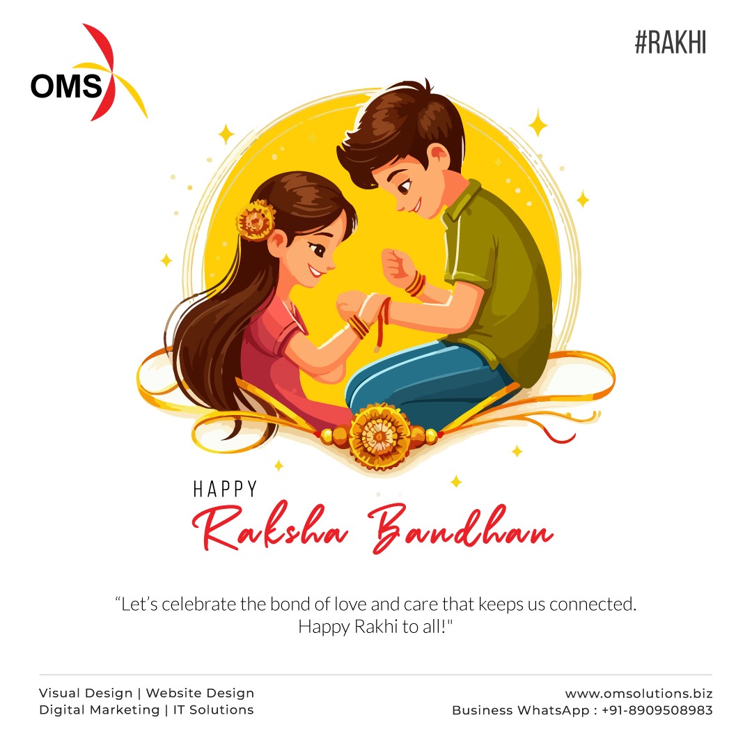 o_m_solutions's tweet photo. Lets Celebrate the bond of love and care that keeps us connected. Happy Raksha Bandhan to all Brothers and Sisters!

#rakshabandhan2024 https://t.co/3JfRMB7jd1