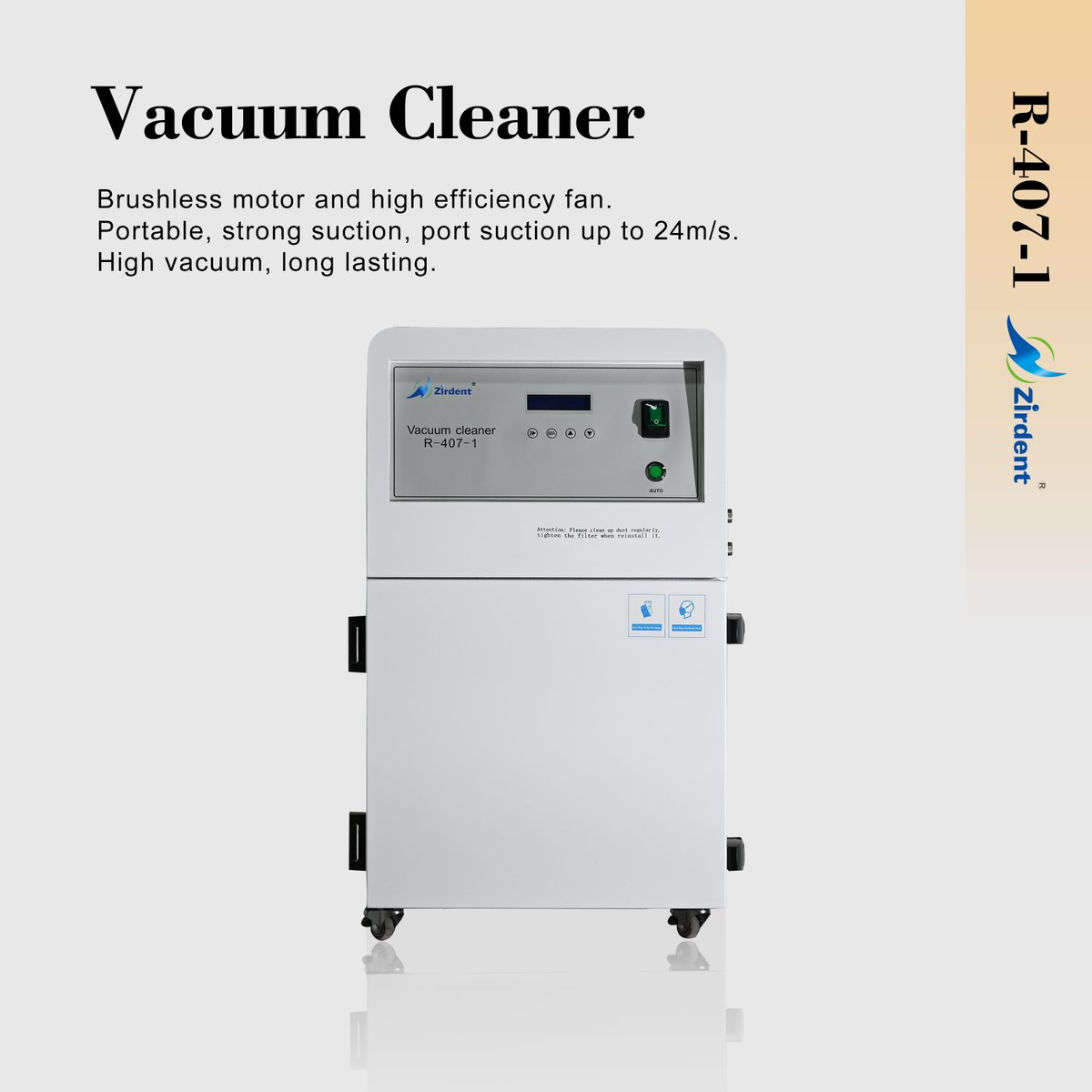 AdaZirdent's tweet photo. Zirdent Vacuum Cleaner
Your best partner for milling machines
#zirdent #dentallab #millingmachines https://t.co/41pLV5EqYw