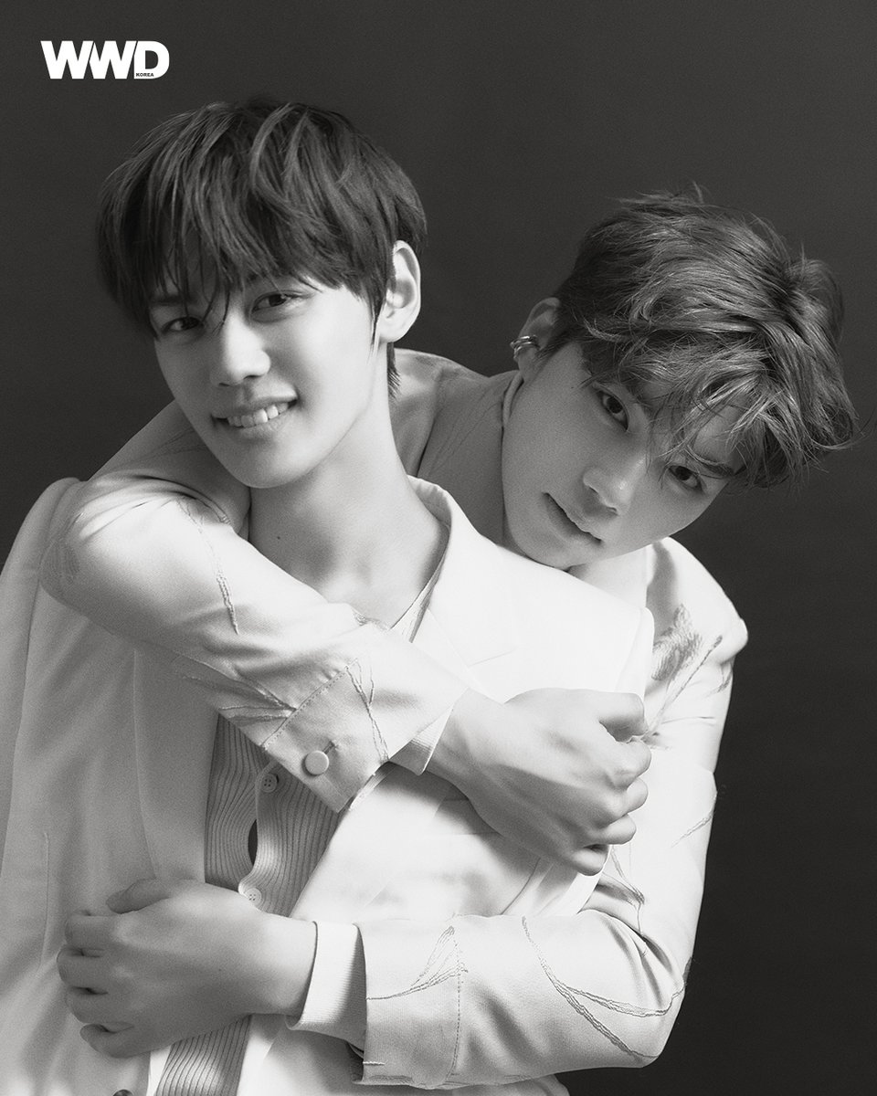 WWD 9월 호 커버 스타는 다음 주 컴백 예정인 #제로베이스원 의 규빈&amp;건욱 입니다🤍
닮은 듯 다른 '찐친' 케미스트리를 보여준 화보와 미니 4집 앨범 'CINEMA PARADISE'의 준비 과정을 담은 인터뷰까지! 
자세한 내용은 WWD 9월호에서 확인해 보세요! #ZEROBASEONE #ZB1 #김규빈 #박건욱 #WWD코리아