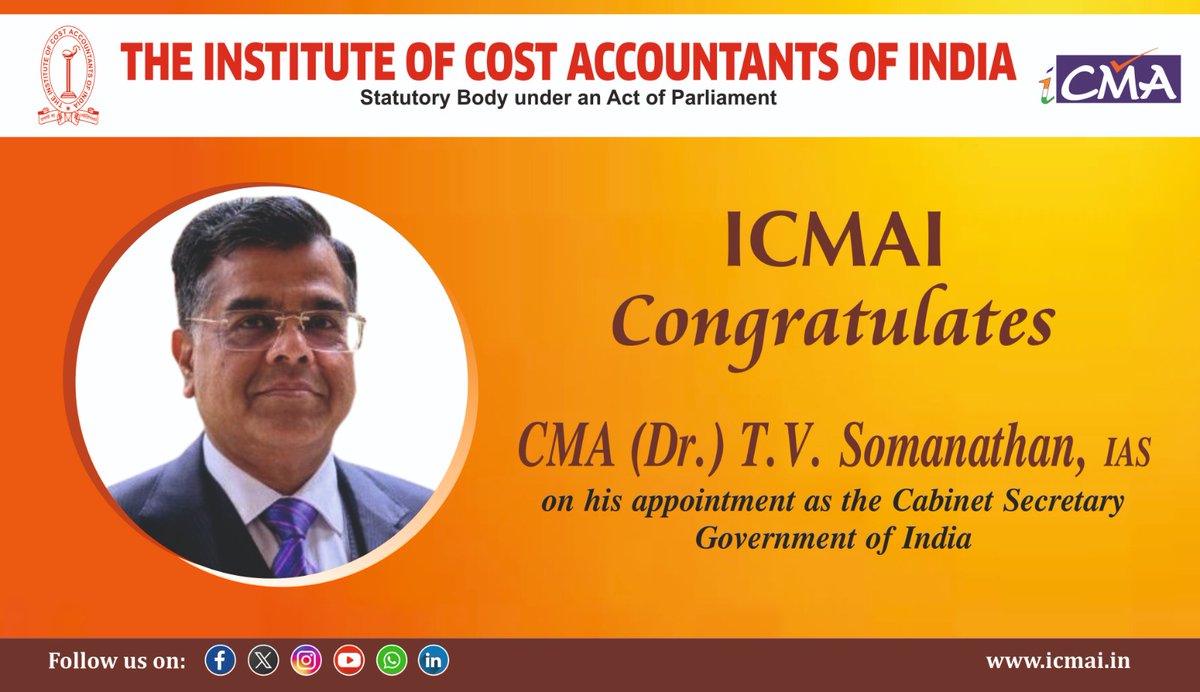 The Institute of Cost Accountants of India tweet media