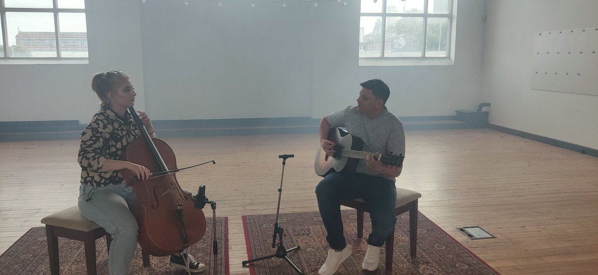 JohnnyStottreal's tweet photo. Back in the studio recording my new track, (Emily) can't wait to release this one along with a few more I've already recorded this year, like to say a big thanks to Abbie for joining me on this new track, it was a pleasure to work with such talent, also a big thanks to my team. https://t.co/WINZDT2SNS