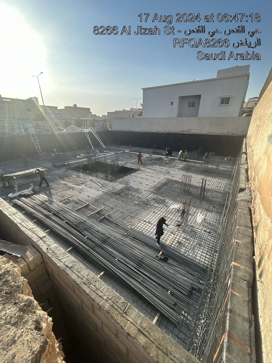 عمارة القدس | تنفيذ اعمال العظم