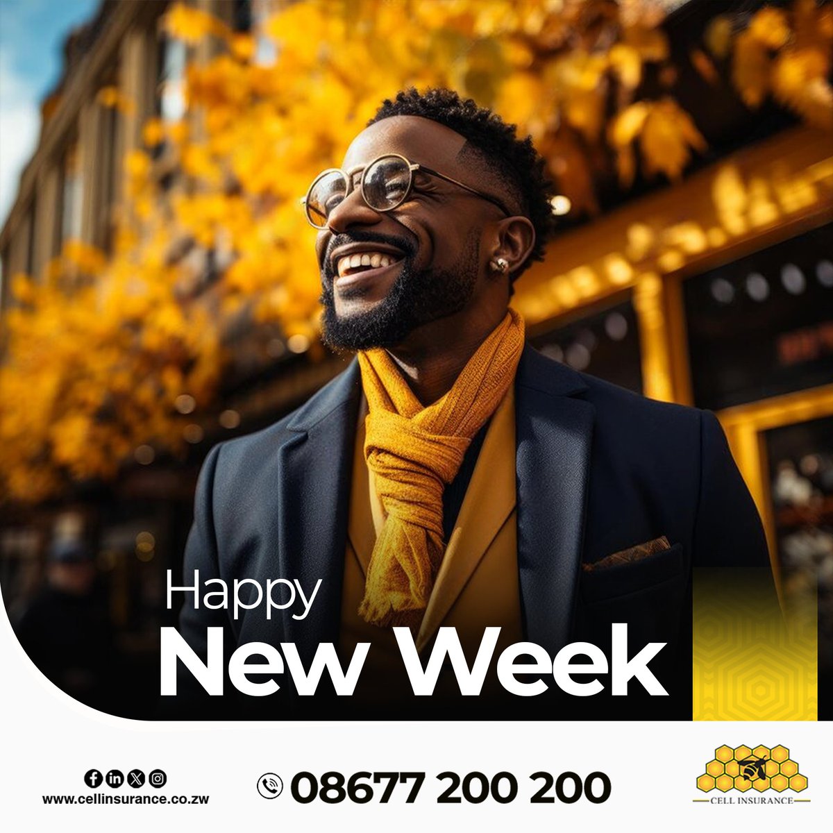 CellInsurance1's tweet image. Here's to a week filled with sunshine, smooth sailing, and the unwavering peace of mind that comes with being prepared.
#HappyNewWeek #CellInsurance
#honeygoldmotorsure #honeygoldhomesure #honeygoldtravsure
#walletdoctor