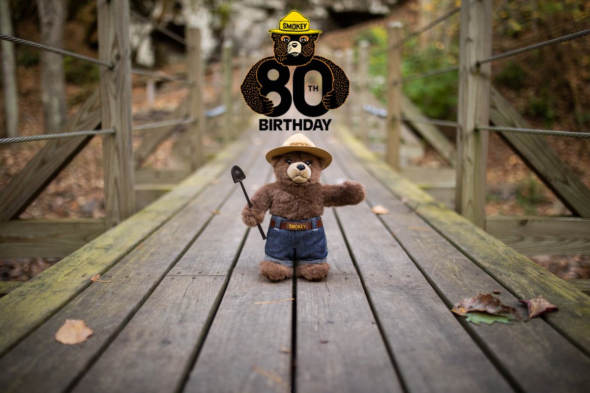 Only you can prevent wildfires! 

This year, the iconic Smokey Bear is celebrating 80 years of fighting wildfires! #WestVirginia 

Help Smokey Bear keep our seven beautiful State Forests safe her in #YesWV <a href="/wvcommerce/">WV Commerce</a>  bit.ly/4dOBoDH