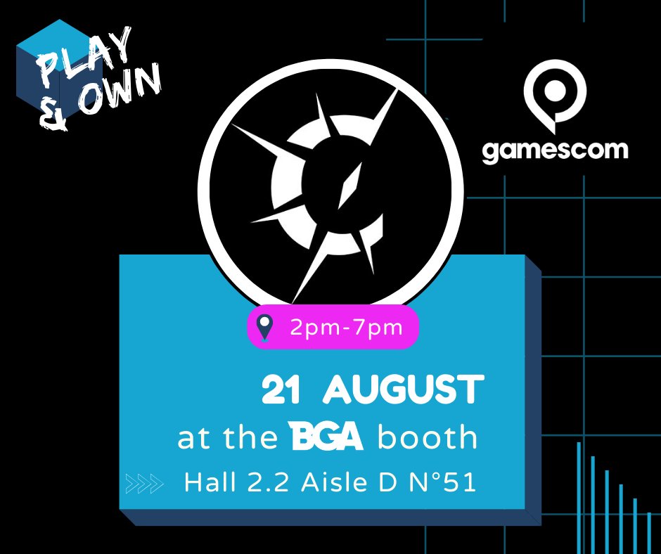💥 Dive into <a href="/CloudbornGame/">Cloudborn</a> - a #Web3 RPG where strategy meets fantasy at our BGA booth at #Gamescom2024!