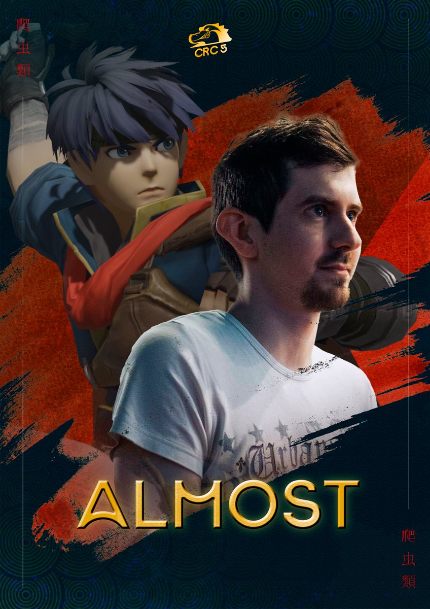 Finaliste de la dernière édition, il avait même réussi l’impossible en battant steve.

<a href="/Almost_SSB/">Almost</a> sera présent à la CrocoCup #5 !

Pour vous inscrire, c’est ici : start.gg//crococup5