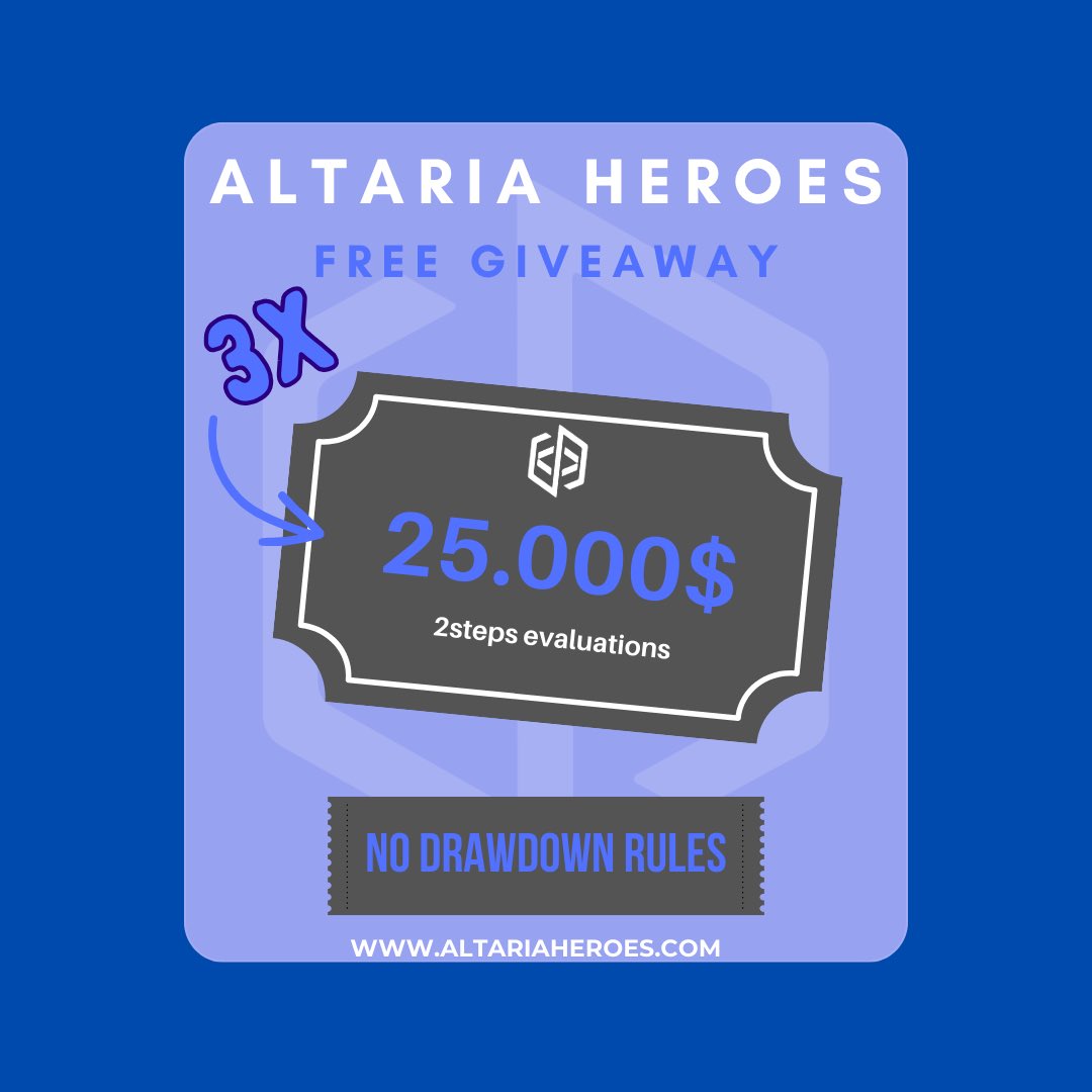 🎁🎁🎁GIVEAWAY🎁🎁🎁

Follow <a href="/AltariaLearn/">Altaria Learn</a>, <a href="/AltariaHeroes/">Altaria Heroes</a>, <a href="/AltariaProject/">Altaria Project</a>, <a href="/gaffapips/">GaffaPips</a> 

Tag 3 Friends &amp; Repost

Join our discord community: discord.com/invite/altaria…

Winners in 72H (twitterpicker)
Winners must open a ticket on discord to claim the prize.