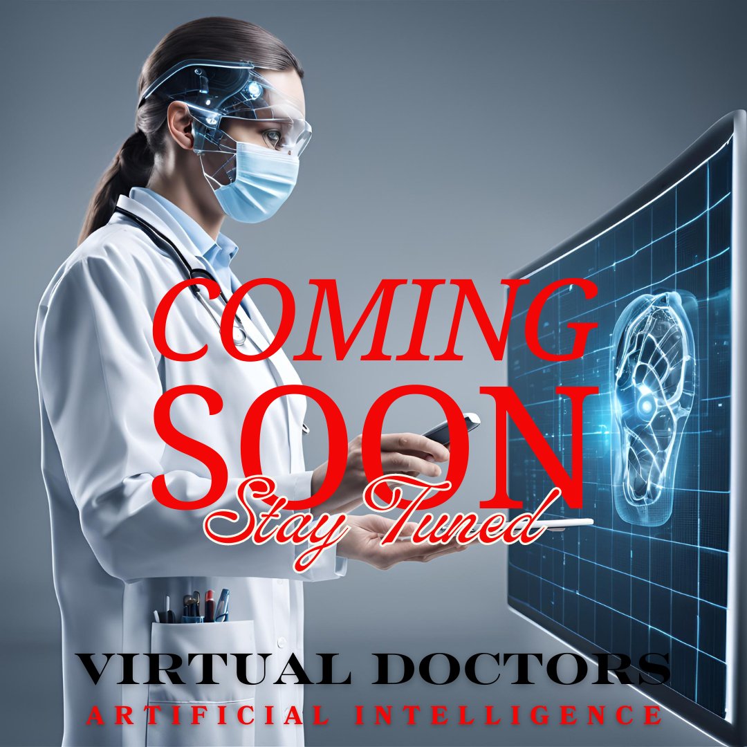 MaxWilliamVD's tweet photo. Exciting news! We’re revolutionizing healthcare with Virtual Doctors AI – bringing innovative, accessible, and AI-driven healthcare services right to your fingertips. Say goodbye to long waits and hello to the future of healthcare. Coming soon! 🌐🤖 #Healthcare #AI #Innovation https://t.co/bczk5wrxWY