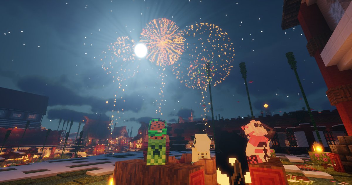 PinecraftE's tweet photo. A surprise birthday event was held by the 'Reapers' clan for long time #pinecraftequestrian OG 'Kyarina' over the weekend!

It looks like a good time was most definitely had by all!

Happy Birthday Kya!

#minecraft #smp #horsegames https://t.co/QUD7rIX8BX