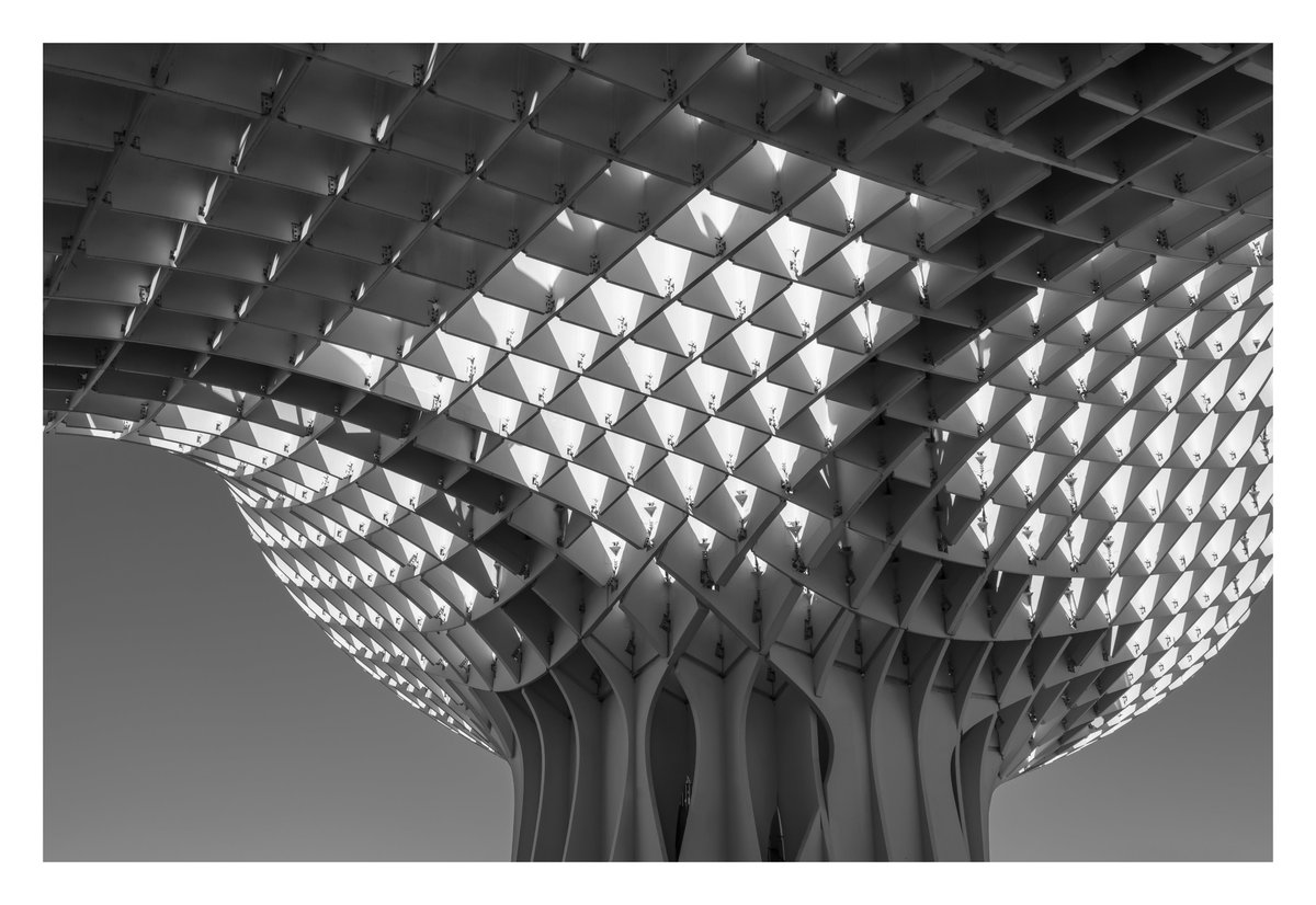 TimScott1969's tweet image. This is part of the Metropol Parasol in Seville (apparently the largest wooden construction in the world!) 
sevillecityguide.com/metropol-paras… 

#WorldPhotographyDay2024