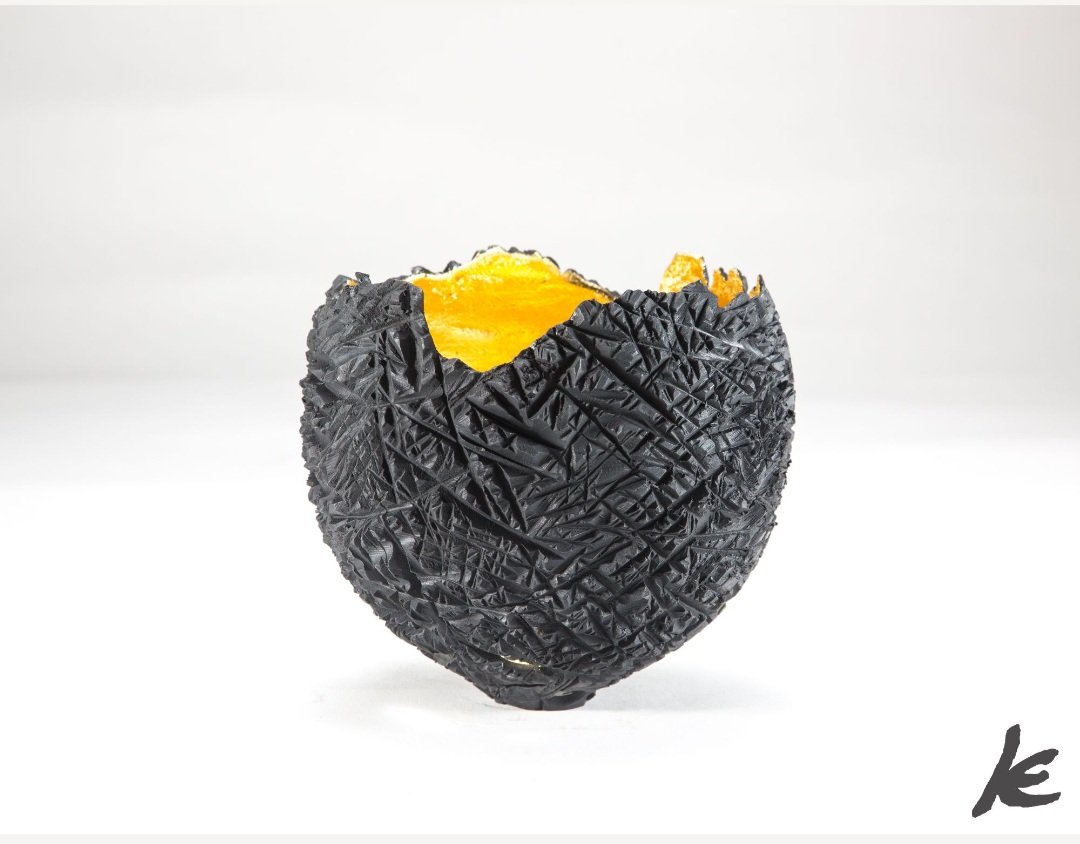 ‘’Slashed Fragment’’       

 Oak ebonised  with 23c gold leaf
16cm x 16cm - 6" x 6"

Is part of the Irish Design Works 24 exhibition at 

BALLYMALOE GRAINSTORE SHANAGARRY, 
Co.Cork 

from the 10th to 25th of August

Photos by Francis Morrin