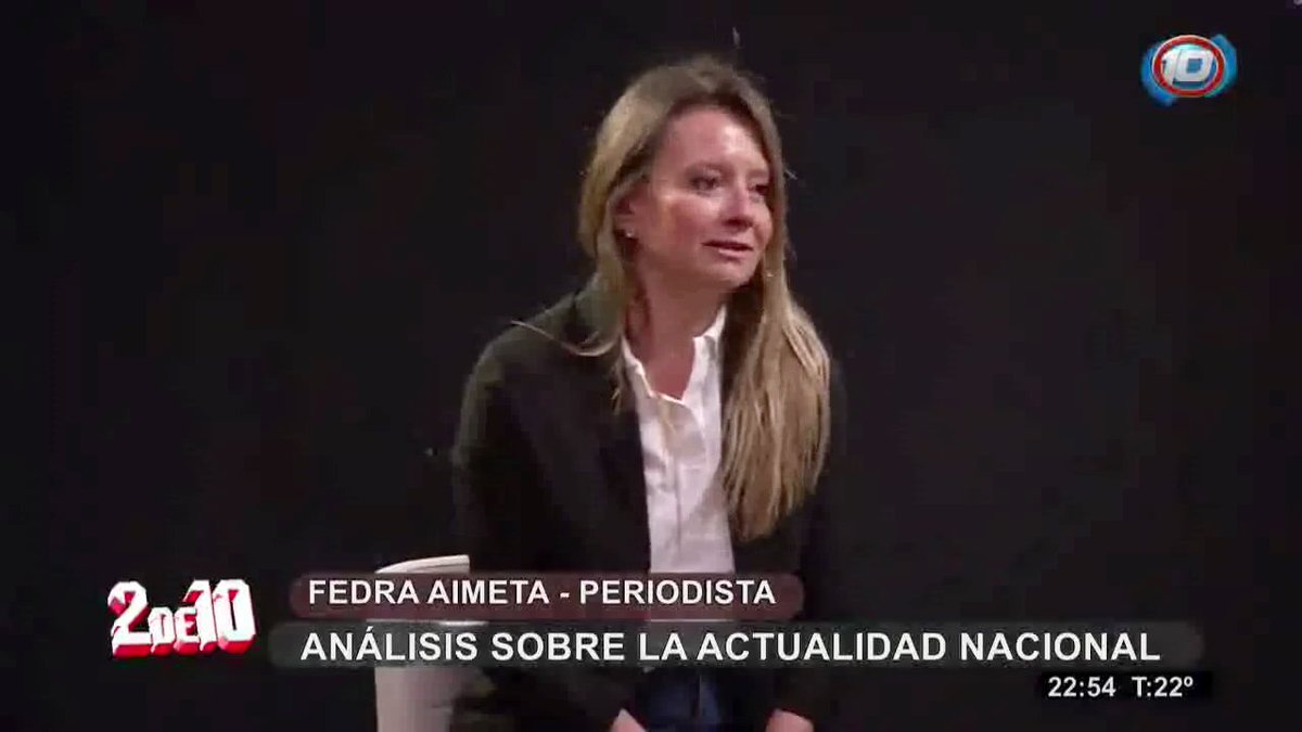 ANÁLISIS SOBRE LA ACTUALIDAD NACIONAL
Fedra Aimeta en "2 DE 10" (18/08/2024)
youtu.be/EsG97JeXx94?si…
<a href="/el10tv/">El 10 TV</a>