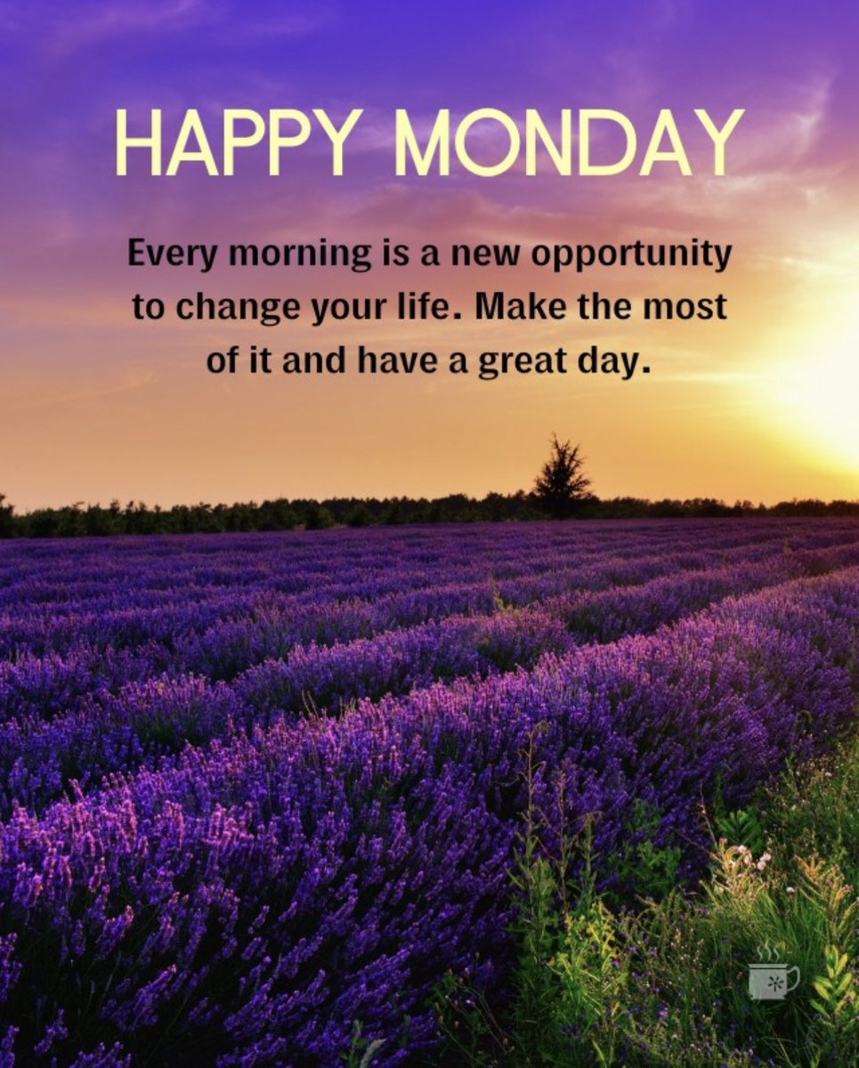 Make it an amazing Monday!!! 😃 
#positivity #motivation #opportunity #changeyourlife #change #makethemostofit #positivethinking #positivethoughts #makeitagreatday