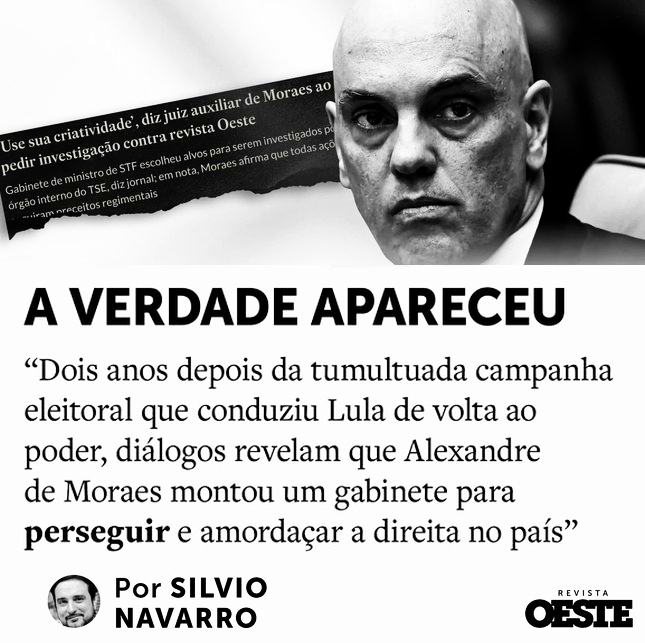 BrazilenDireita's tweet image. É esse mesmo, o Modus Operandi?
- Primeiro ele escolhe o alvo;
- Depois prepara o relatório de acusações;
- Em seguida pede ao #TSE “por baixo do pano” para encontrar ou fabricar #provas;
- Na sequência prende o acusado;
- E por fim nega aos advogados o acesso ao #processo.&quot;
