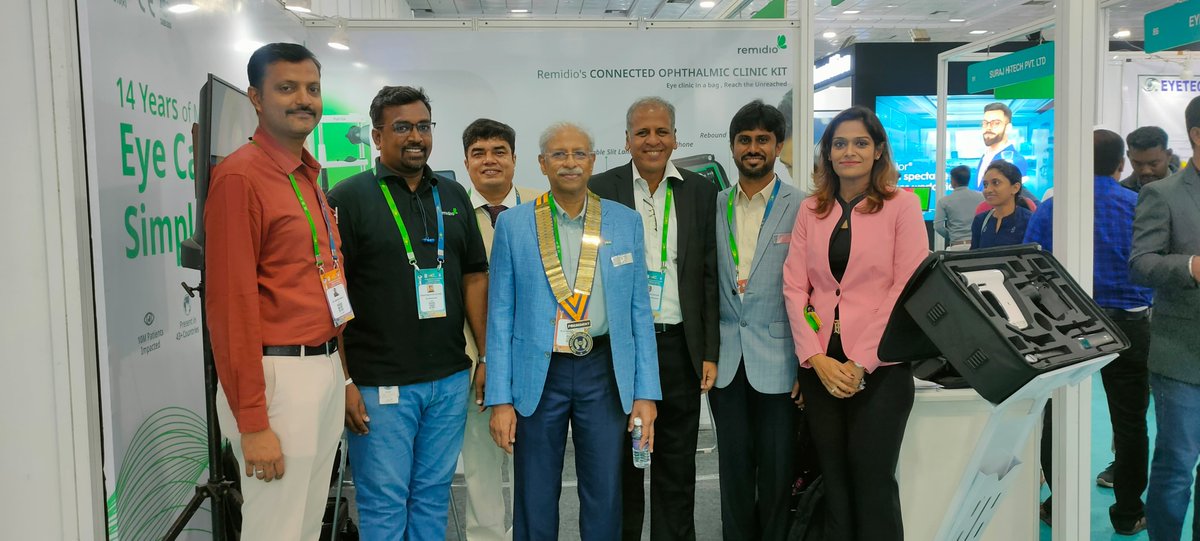 Remidioconnect's tweet photo. It’s always exciting to be part of the Tamil Nadu Ophthalmic Association’s annual conference – ChennEye 2024!
Thank you, TNOA, for hosting us! We look forward to participating in TNOA 2025.
#remidio #conference #widefieldcamera #ophthalmologist #visioncare #diagnosticdevice https://t.co/8XLhDB7Xxw