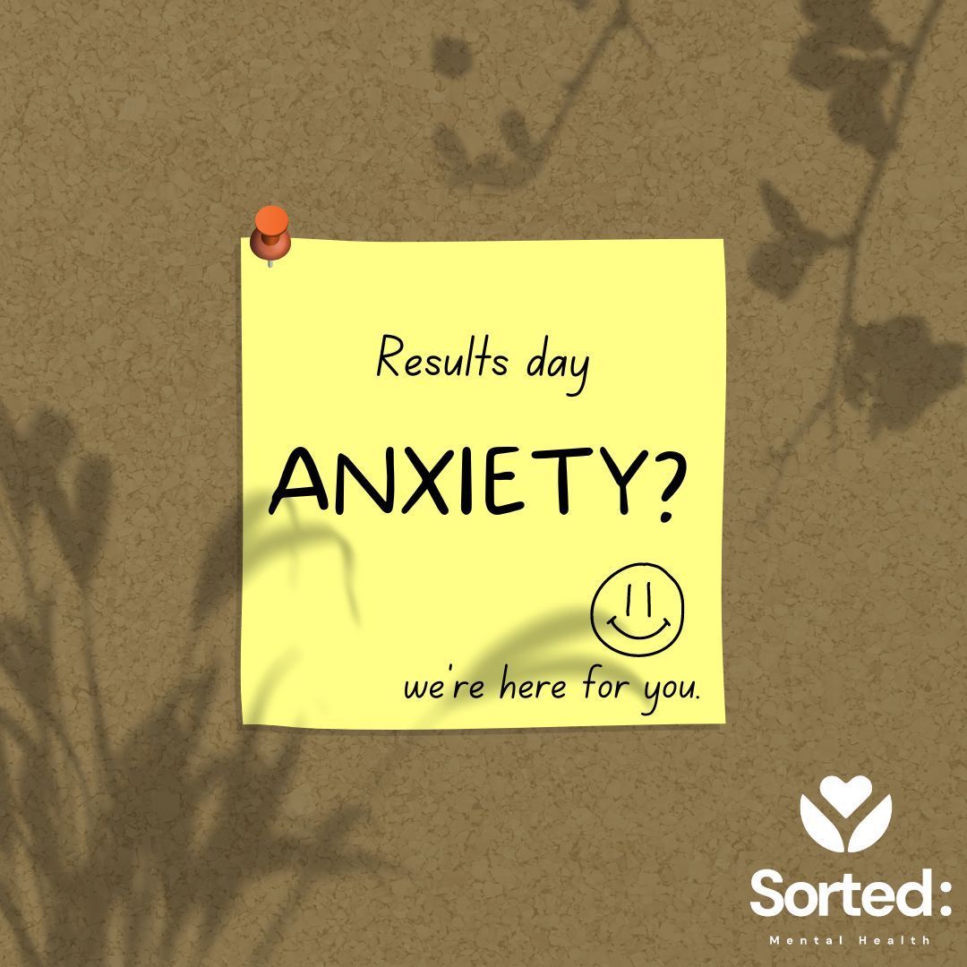 With A-Level results last week and GCSE results looming, young people are experiencing a mix of emotions. Results can evoke various feelings from excitement to anxiety. Sharing the Sorted app with a young person could help them manage those feelings and help them cope.