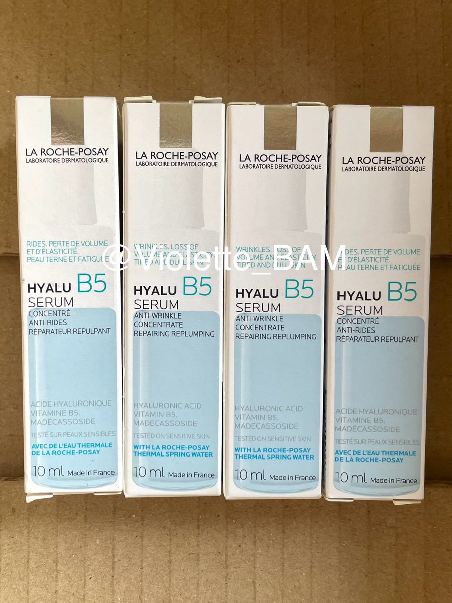Violette_BAM's tweet photo. #พร้อมส่ง ของใหม่ ลาโรช Laroche posay
💙 hyalu b5 serum 10ml. exp.04/2025

🏷 SALE 109 ส่งฟรี❗️

สนใจdmค่ะ
#Larocheposay #laroche #ลาโรช #ส่งต่อ #ส่งต่อคสอ #ส่งต่อสกินแคร์ https://t.co/2Jv1QoF8aY