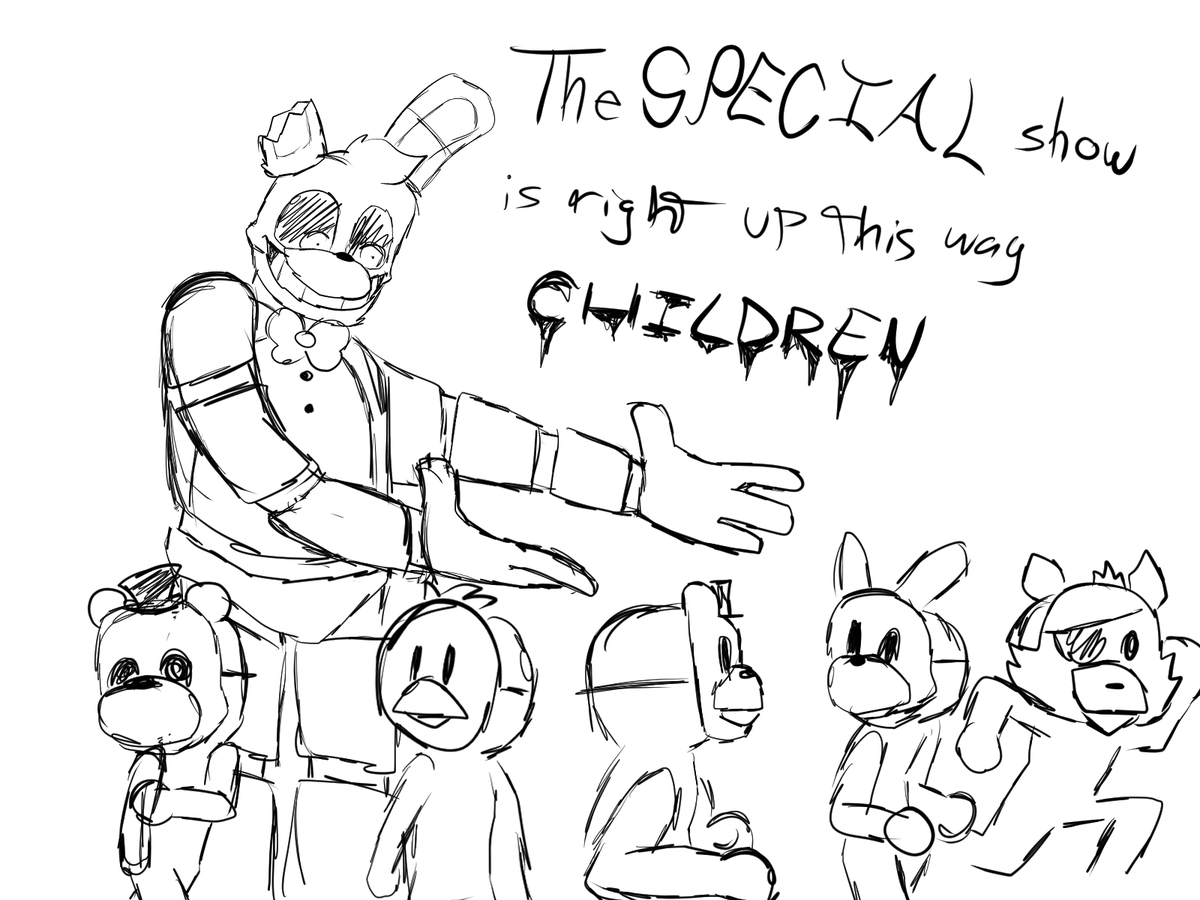 Another WIP cuz I was inspired 
#FNAF