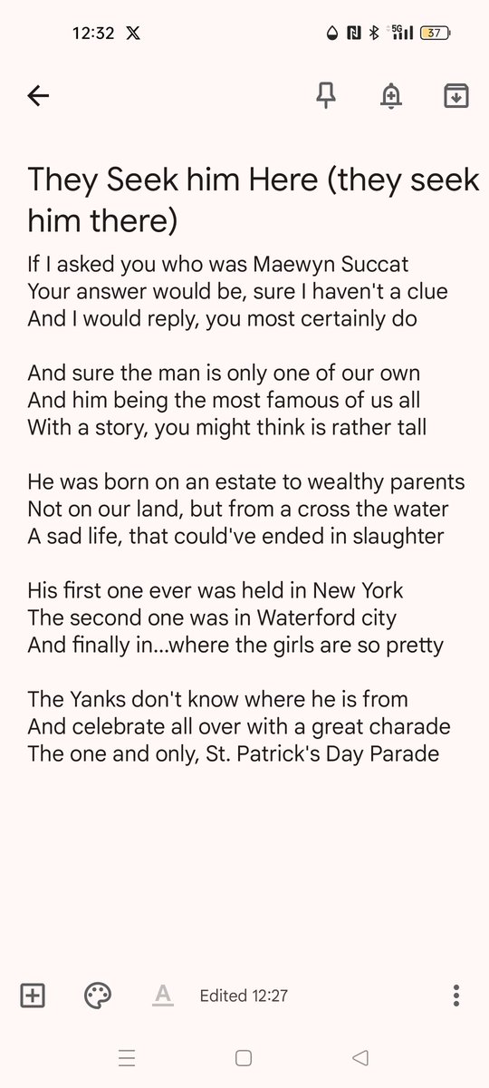 ConnollyEamonn's tweet image. The Man Himself