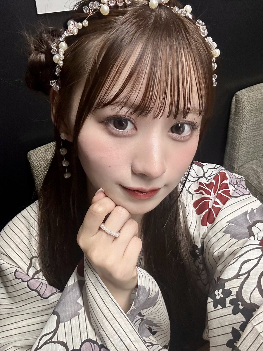 Talkportありがとうございました📞♡ 浴衣姿沢山褒めてくれて嬉しい