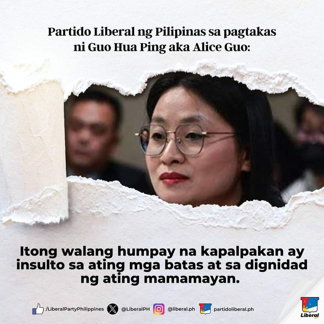 Leila de Lima tweet media