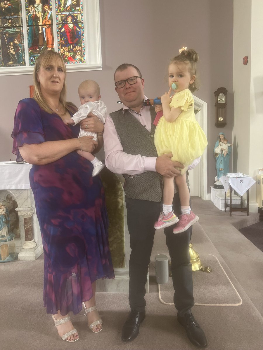 We welcome Rory Joseph Sheehan into the family of faith and congratulate his parents Caroline and David, Lisnafaha and his sister Emily.

Rory was baptised in the Church of Christ the King, Ballycorick on Sunday, 18 August.

May the Lord continue to bless the family.