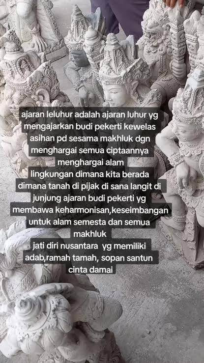 Nasionalisme sejati itu  adalah  mereka benar2 menjunjung tinggi nilai2 luhur kehidupan negerinya..
Rahayu 🙏