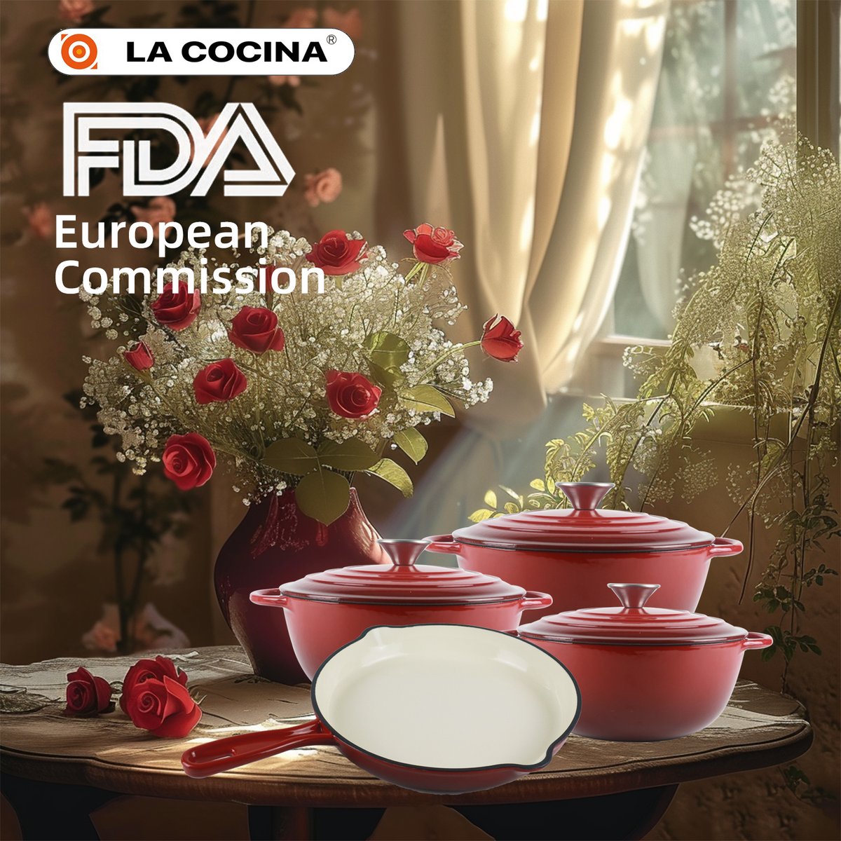 NewWorldEnamel1's tweet photo. La   Cocina 7 Piece African Red Cast Iron Enamel Cookware Set
    https://t.co/ahw6pEjTeN
    WhatsApp 060 6999 888 for service
    #Big5Cookware #BonVoyagePots #BonVoyagePot #SouthAfrica #Aluminium   #CookwareSet #ShopNow#Stainlesssteel pots #potset#Castiron #Lacocina https://t.co/EGaJAr0MA1