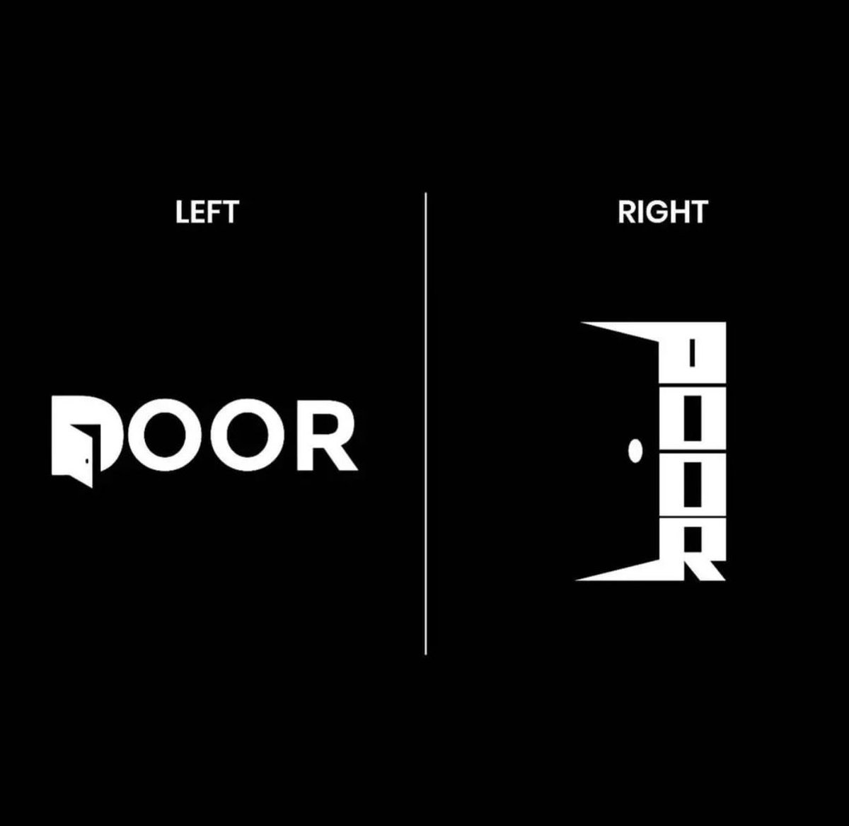 المساحه السلبية في #التصميم 

ابداع و حبيت اللي عاليمين أكثر 👌🏻🤩 ..