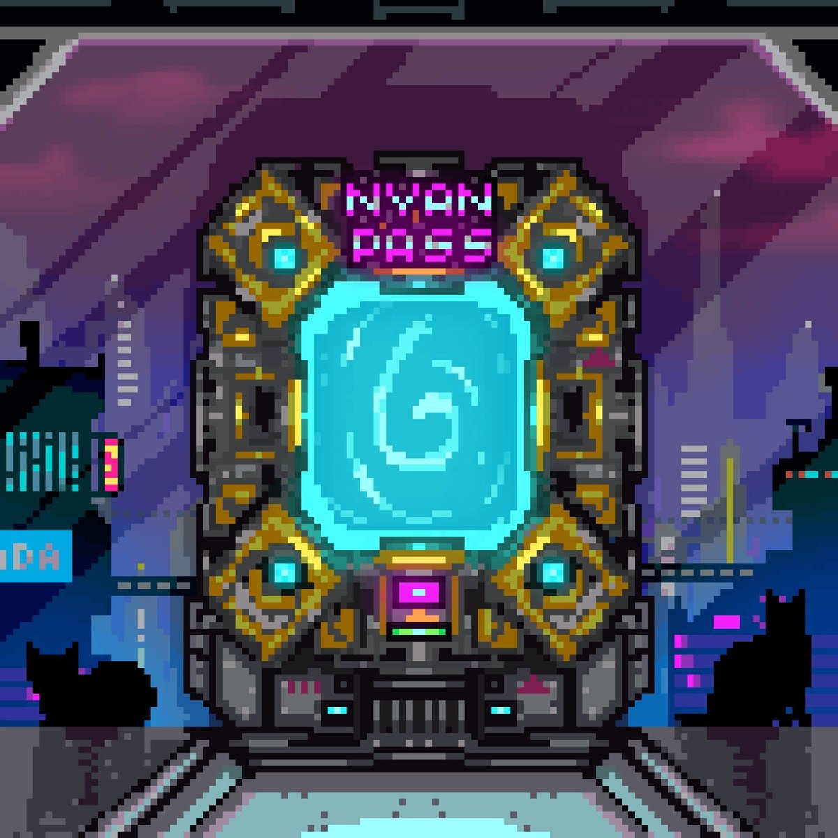 NFTHUB_Drops's tweet photo. NFTHUB x @Nyan_Cats_ADA

We have a giveaway for 2 Nyan Passes 🎁 

To enter you must: 
1️⃣ Follow @Nyan_Cats_ADA &amp; @NFTHUB_Drops 
2️⃣ ❤️ &amp; RT 
3️⃣ Tag 3 friends 

⌛ Winners in 48h 
#NFTCommunity #CNFTCommunity #NFTGiveaway https://t.co/1DjnCopPDS