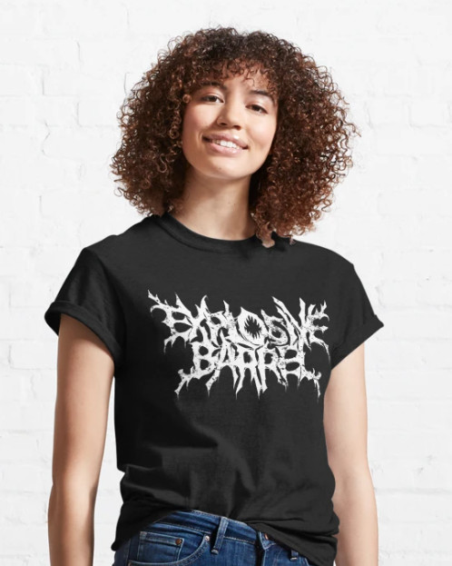 ebarrelart's tweet photo. Slowly (Finally!) rebuilding the merch stand. Actually in love with how the Black Metal logo turned out! https://t.co/phKTd5L6tR