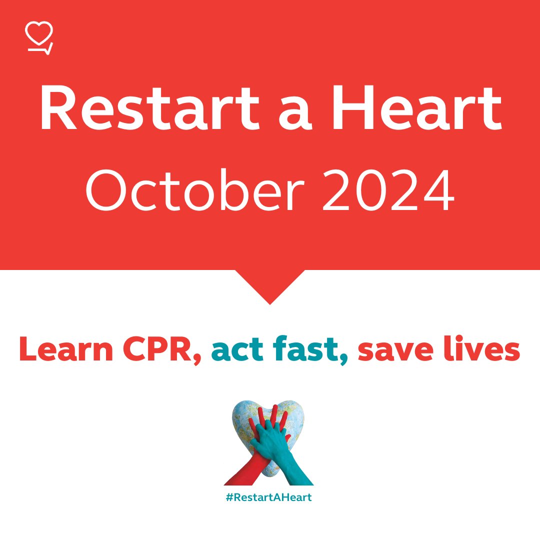 #RestartAHeart 2024 is just around the corner!

If you're planning an event in October or looking to get involved, be sure to check out the resources we've put together with our partners.

Learn more: resus.org.uk/get-involved/r…