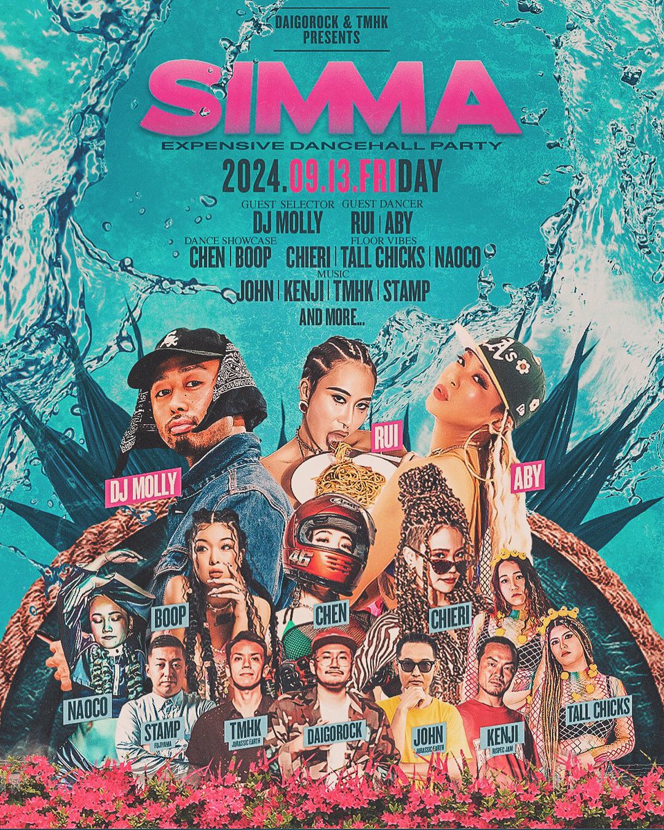 daigorock1999's tweet photo. 2024.09.13 Friday
"SIMMA"
at CENTRAL 3F
OPEN 23:00
WOWAN ¥2,000w/1DRINK
MAN ¥2,500w/1DRINK

GUEST SELECTOR
•DJ MOLLY

GUEST DANCER
•RUI
•ABY

MUSIC
• JOHN
• KENJI
• ТМНК
• STAMP

DANCE SHOWCASE
• CHEN
• Boop

FLOOR VIBES
• CHIERI
• TALL CHICKS
• NAOCO https://t.co/JTahNI2wyT