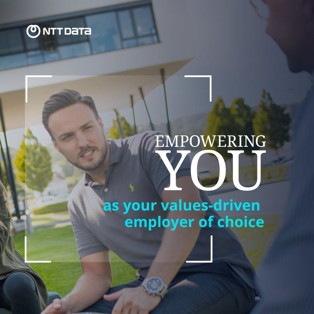 At NTT DATA Business Solutions, we create a joyful and connected workplace. 
We value diversity, equity, and inclusion through activities like our “Female Leadership Program” and provide continuous feedback opportunities to involve our employees 👉 nttd.link/VcFQq