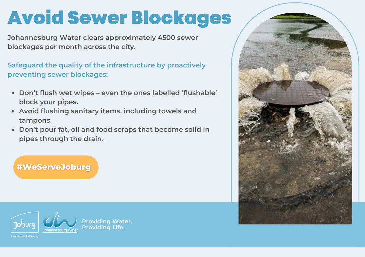 Johannesburg Water tweet media