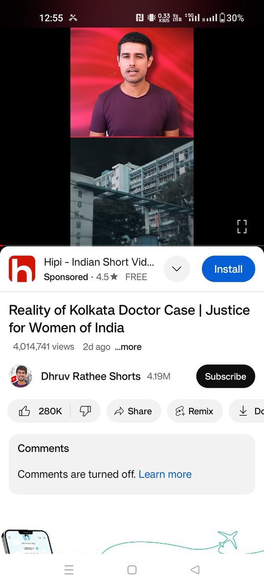 Ankitt_3's tweet photo. @dhruv_rathee Bro made 59 videos against honourable Pm Narendra Modi but turned the comments off after a single video against the real dictator. 
🤡 https://t.co/rlwHJ9vQ4i