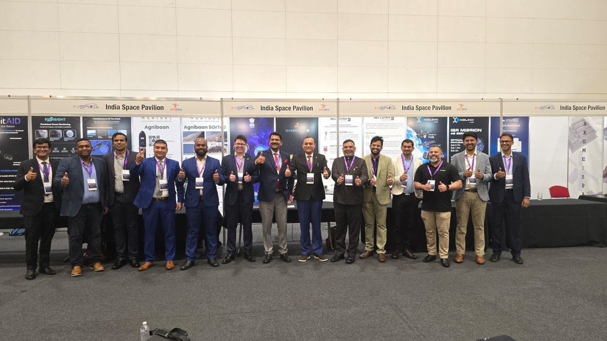 OrbitAID's tweet photo. We were thrilled to participate in the 17th Australian Space Forum, organized by The Andy Thomas Space Foundation, as part of a dynamic delegation of Indian space startups led by IN-SPACe. 
#refueling #australia #iosm #susutainablity #spaceindustry https://t.co/OaHlr1EOmA
