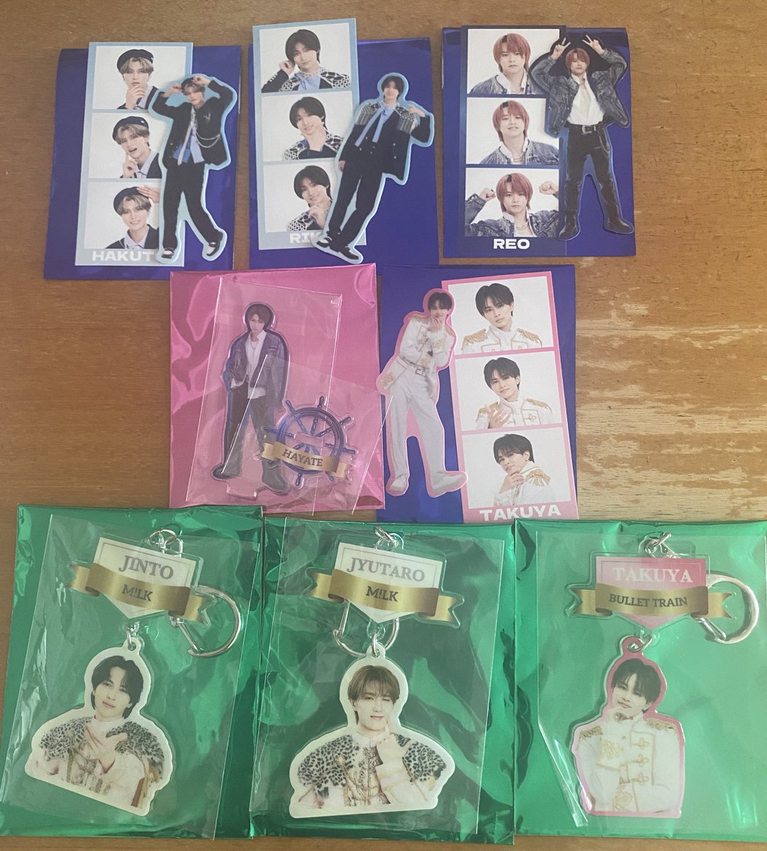 M04425745M's tweet photo. EBiDAN THE LIVE CRUISE 2024 エビライ ランダム グッズ 交換 譲渡 買取 超特急 M!LK スパドラ ICEx 

【求】 定価~ (ご提示ください)

【譲】画像参照
ステッカー
(千田波空斗、志賀李玖、志村玲於、草川拓弥)
アクキー
(草川拓弥、山中柔太朗、吉田仁人)
アクスタ
(飯島颯)

8/28Kアリ手渡しor郵送 https://t.co/MDzo3Pl9gR