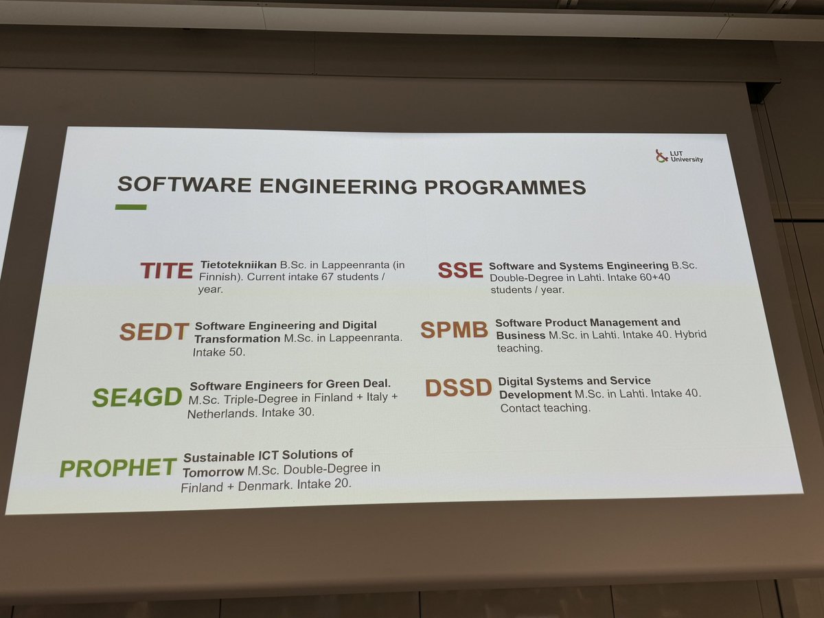 smnyla's tweet image. LENS Day going on at Lahti Campus! Our head of department @sthyry telling how we have been growing in 4 year to almost 100 person department. From almost zero to hero 💎 @LUTsoftware @UniLUT